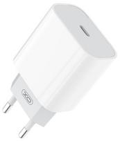 Telefono įkroviklis XO L77 PD 20W, USB-C, balta sp., 20 W