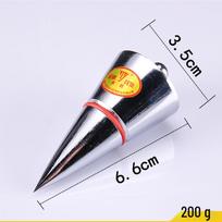 All-Steel Solid Plumb Bob - Vertical Drop Line Tool for Building and Surveying.