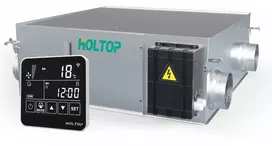 Rekuperatorius Holtop CFA 250C 250m3/h su liečiamu pulteliu