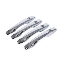 For Volvo XC60 XC90 S90 V90 2018      Chrome Car Door Handle Cover Trim Sticker Styling Auto Accessories handle 4 sensors