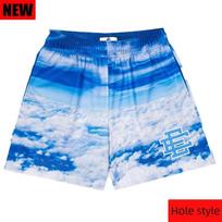 24S Madingi Vakarų Kranto Naujienos EE Krepšinio Šortai Athleisure Didelio Dydžio Kvėpuojantys Tinklelio Pusilgiai Šortai Vyrams Blue(Large Mesh Single Layer) XXXL blue