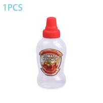 Mini 40 ml nešiojamas mažas padažų indelis pomidorų padažui, salotų užpilui, aliejaus purškimo buteliukas, kečupui, medui, garstyčioms