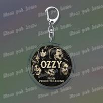 Heavy Metal Music Ozzy Keychain Llavero Accessories Bag Rock Singer Music Fanart Women's Keyrings Fans Gift