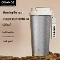 QUANGE Ti206-520 Titanium Insulated Sports Bottle