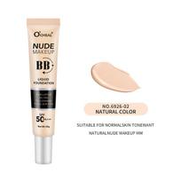 Ocheal 30g BB/CC apsauginis kremas nuo saulės SPF 50/PA+++ Skystas veido pagrindas Ilgai išliekanti danga Be riebalų Visiems odos tipams Makiažas beige