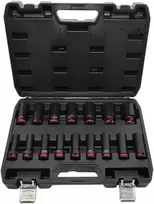 AW-Tools AWTOOLS SMŪGINIŲ GALVUČIŲ RINKINYS 1/2″ 35vnt./8-32mm/ TRUMPOS IR ILGOS Juodas LINE