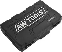 AW-Tools AWTOOLS SMŪGINIŲ GALVUČIŲ RINKINYS 1/2″ 13 vnt./10-24 mm/ TRUMPOS Juodas LINE