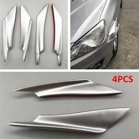 4x Automobilio Priekinio Buferio Šoninis Oro Skirstytuvas Fin Lūpos Spoileris Canards Automobilio Kėbulo Rinkinys Smakras