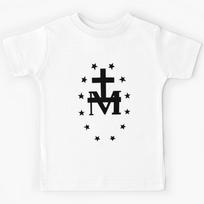 Miraculous Medal Drawing Kids T-Shirt 100