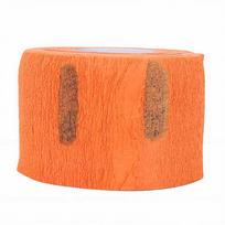5 Rolls Barber Neck Strips Water Proof Disposable Neck Paper for Haircut Perm Coloring Orange