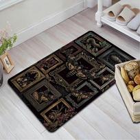 Gothic Insect Art Pattern Rug Floor Mat for Living Room or Bedroom Soft and Comfortable Carpet a Gift for Birthday and Holiday. 40x60cm( 15x23in ) įvairiaspalvis