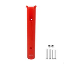 Single Tube Rod Holder Slotted Water Vessel Mount Includes Mounting Hardware for Anglers,