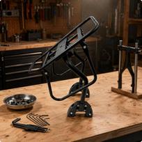 Quick Release Bike Rack Sturdy Aluminum TwoWheeler