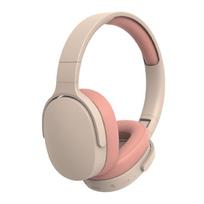 Bluetooth 5.3 Headsets Gaming Headphones Dual Mode Wireless Earphones Foldable Noise Reduction Music Headsets For Gamer Gaming rožinė