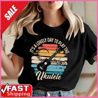 Ukulele Player Shirt Ukulele Gift Stringed Instrument Music Lovely M