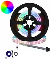 LED juosta 12 vnt. Juoda ir permatoma Varis ir plastikas