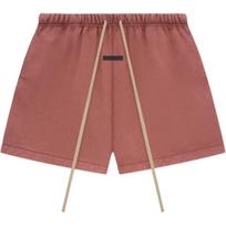 Fear of God Essentials Heavy Fleece Soccer Short Crimson Men Bottoms Red 160BT244316F S