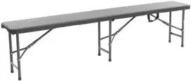 Sodo suolas HECHT FOLDIS RATTAN BENCH, sulankstomas