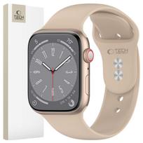 Tech-Protect Silicone Apple Watch 6 / 7 / 8 / 9 / 10 / Se (40 / 41 / 42 Mm) Walnut
