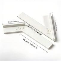 45 Degree Angle Positioning Ruler 2Pcs Scratch-resistant Aluminum Alloy Woodworking Marking Locating Tools balta