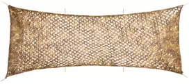 Maskuojantis tinklas su daiktadėže, 623x203 cm, smėlio spalvos