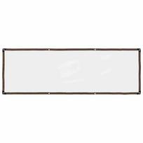 Transparent Tarpaulin With Eyelets 1X3 M Polyethylene