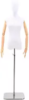 Reguliuojamas manekenas 165-213 cm su baze Moteris PP Balta