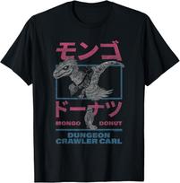 DCC Mongo and Donut Face-Off with Kanji Gamer Series Book T- Unisex T-Shirt XL