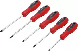 FLO Bgs Technic Atsuktuvų rinkinys | plokšti / kryžminiai | 5 vnt. (35835)