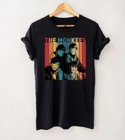 The Monkees Retro Vintage Collection Black Size S-5XL T-Shirt XXL