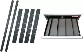Lund Bgs Technic Stalčiaus padalijimas dirbtuvių vežimėliams | 6 vnt. (67166)