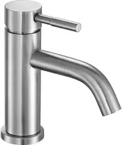 Fala Nerūdijančio plieno vonios maišytuvas, vienos svirties, inox spalvos, 17.5 cm aukščio, vonios praustuvei