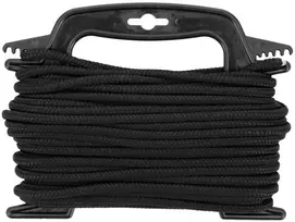 VOREL PINTA VIRVĖ 6MM 20M JUODA