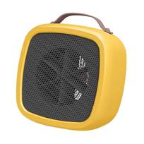 Mini Electric Heater Fan with Handle Desktop Winter Warmer for Household Office Overheating Protection ABS