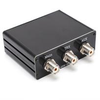 Aluminum Alloy QRM Eliminator XPhase 130 MHz HF Bands Radio Signal Receiver Builtin PTT Control Color: As shown in the picture