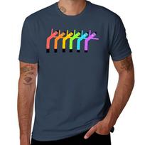 Wacky Wavy Inflatable Arm Flailing Tube Unisex Rainbow Tshirt Quick Dry Travel Tshirt S