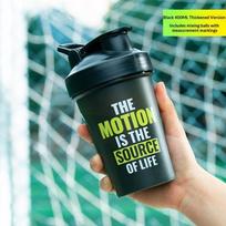 Portable Shaker Bottle With Measurement Markings For Protein Meal Replacement For Gym Fitness Training Drinking Bottle A3