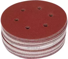 Yato Toya Sa Poland Šlifavimo popierius {velcro) | 6 skylės | 150 mm / P100 | 50 vnt. (YT-834584)