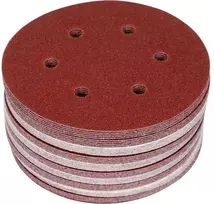 Yato Toya Sa Poland Šlifavimo popierius {velcro) | 6 skylės | 150 mm / P120 | 50 vnt. (YT-834585)