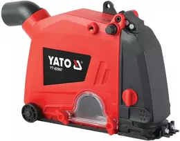 Toya Sa Poland Dulkių ištraukimo priedas 150 mm grioveliams, šlifuokliams YT-821014, YT-821017, YT-821023, YT-821024 (YT-82997)
