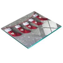 Decorative Tempered Glass Cutting Board Advent Calendar 60X52 Cm