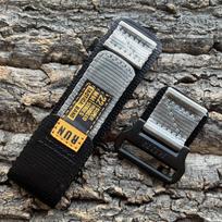 Galaone Instinct3 E 45mm Laikrodžio dirželis 22mm Nailoninis Sportinis Keičiamas Apyrankė Garmin Instinct Solar Juostai 22mm For Instinct juoda pilka spalva