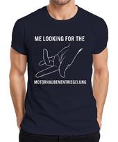 Me Looking For Bonnet Release Car Screwdriver Gift Unisexs TShirt S