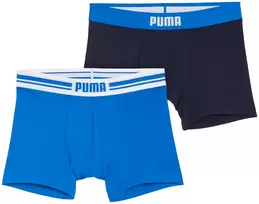 Trumpikės vyrams Puma Everyday Placed Logo 2 pak mėlyna, tamsiai mėlyna 938476 03 (L)