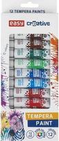 Easy Dažai guašas, 12 sp. x 12 ml.