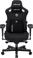 Žaidimų kėdė AndaSeat Kaiser 3 PRO XL, juodos spalvos, medžiaga: audinys