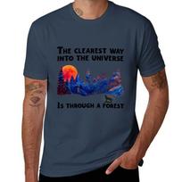 The Universe In A Forest TShirt Lightweight Gym Training TShirt S