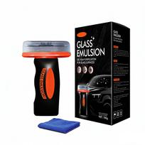 Aliejaus plėvelės valiklis automobilio priekiniams stiklams ir, Automobilinio stiklo valiklis nuo aliejaus ir kelio purvo, Gerina matomumą ir vairavimą 100g One Size gray