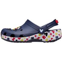 Crocs Kids Mickey Mouse Classic Clog Comfort Casual Shoes Dark Blue 2111489-0H 28-29