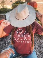 Fall Opens the Window to My Soul | Seasonal T-Shirt | Ruby's Rubbish® 3XL